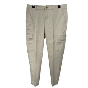 Wonderly Women's Cropped Slim-Fit Cargo Utility Trouser‎